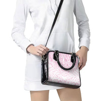Pink New Zealand Puhoro Maori Tattoo Shoulder Handbag