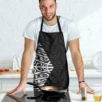 Black New Zealand Puhoro Maori Tattoo Apron