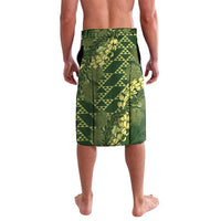Green Aloha Hawaii Lavalava Hawaiian Kakau Ohia Lehua Lei - Polynesian Pride