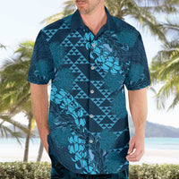 Naval Night Aloha Hawaii Hawaiian Shirt Hawaiian Kakau Ohia Lehua Lei - Polynesian Pride