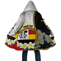 Personalised PNG Madang Provins Cloak Papua New Guinea Plumeria Melanesian Pattern - Polynesian Pride