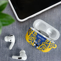 Otago Custom Rugby New Zealand AirPods Case Aotearoa Maori Pukana Tiki Mascot