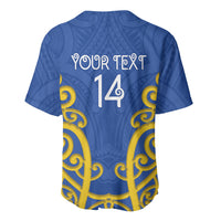 Otago Custom Rugby New Zealand Baseball Jersey Aotearoa Maori Pukana Tiki Mascot