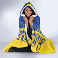 Otago Custom Rugby New Zealand Hooded Blanket Aotearoa Maori Pukana Tiki Mascot