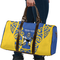 Otago Custom Rugby New Zealand Travel Bag Aotearoa Maori Pukana Tiki Mascot
