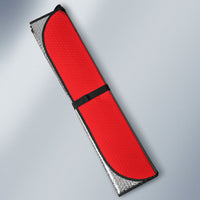 Counties Manukau Custom Rugby New Zealand Auto Sun Shade Aotearoa Maori Pukana Tiki Mascot