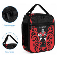 Counties Manukau Custom Rugby New Zealand Lunch Bag Aotearoa Maori Pukana Tiki Mascot