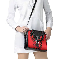 Counties Manukau Custom Rugby New Zealand Shoulder Handbag Aotearoa Maori Pukana Tiki Mascot