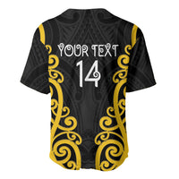 Wellington Custom Rugby New Zealand Baseball Jersey Aotearoa Maori Pukana Tiki Mascot