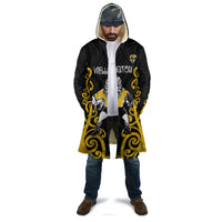 Wellington Custom Rugby New Zealand Cloak Aotearoa Maori Pukana Tiki Mascot