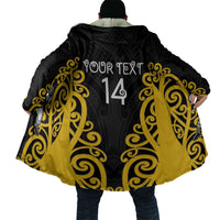 Wellington Custom Rugby New Zealand Cloak Aotearoa Maori Pukana Tiki Mascot