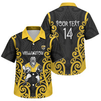Wellington Custom Rugby New Zealand Family Matching Summer Maxi Dress and Hawaiian Shirt Aotearoa Maori Pukana Tiki Mascot