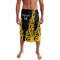 Wellington Custom Rugby New Zealand Lavalava Aotearoa Maori Pukana Tiki Mascot