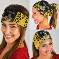 Wellington Custom Rugby New Zealand Neck Gaiter Aotearoa Maori Pukana Tiki Mascot