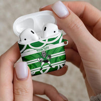 Manawatu Custom Rugby New Zealand AirPods Case Aotearoa Maori Pukana Tiki Mascot