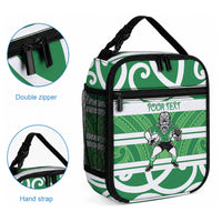 Manawatu Custom Rugby New Zealand Lunch Bag Aotearoa Maori Pukana Tiki Mascot