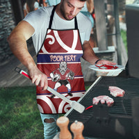Southland Custom Rugby New Zealand Apron Aotearoa Maori Pukana Tiki Mascot