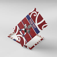 Southland Custom Rugby New Zealand Canvas Wall Art Aotearoa Maori Pukana Tiki Mascot
