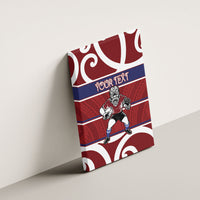 Southland Custom Rugby New Zealand Canvas Wall Art Aotearoa Maori Pukana Tiki Mascot