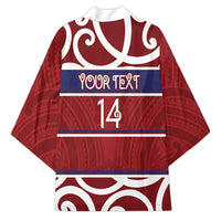 Southland Custom Rugby New Zealand Kimono Aotearoa Maori Pukana Tiki Mascot