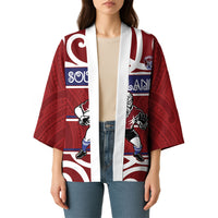 Southland Custom Rugby New Zealand Kimono Aotearoa Maori Pukana Tiki Mascot