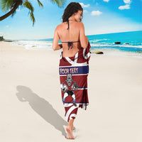 Southland Custom Rugby New Zealand Sarong Aotearoa Maori Pukana Tiki Mascot