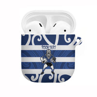 Auckland Custom Rugby New Zealand AirPods Case Aotearoa Maori Pukana Tiki Mascot