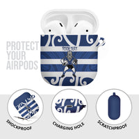 Auckland Custom Rugby New Zealand AirPods Case Aotearoa Maori Pukana Tiki Mascot
