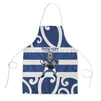 Auckland Custom Rugby New Zealand Apron Aotearoa Maori Pukana Tiki Mascot