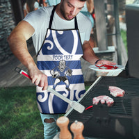 Auckland Custom Rugby New Zealand Apron Aotearoa Maori Pukana Tiki Mascot