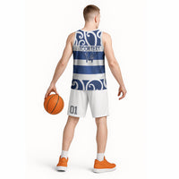 Auckland Custom Rugby New Zealand Basketball Jersey Aotearoa Maori Pukana Tiki Mascot