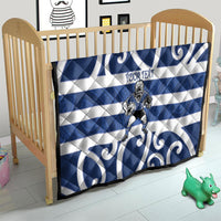 Auckland Custom Rugby New Zealand Quilt Aotearoa Maori Pukana Tiki Mascot