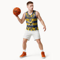 Bay of Plenty Custom Rugby New Zealand Basketball Jersey Aotearoa Maori Pukana Tiki Mascot