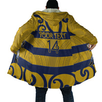 Bay of Plenty Custom Rugby New Zealand Cloak Aotearoa Maori Pukana Tiki Mascot