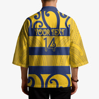Bay of Plenty Custom Rugby New Zealand Kimono Aotearoa Maori Pukana Tiki Mascot