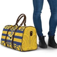 Bay of Plenty Custom Rugby New Zealand Travel Bag Aotearoa Maori Pukana Tiki Mascot