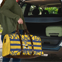 Bay of Plenty Custom Rugby New Zealand Travel Bag Aotearoa Maori Pukana Tiki Mascot