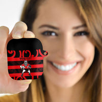 Canterbury Custom Rugby New Zealand AirPods Case Aotearoa Maori Pukana Tiki Mascot