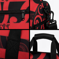 Canterbury Custom Rugby New Zealand Duffle Bag Aotearoa Maori Pukana Tiki Mascot
