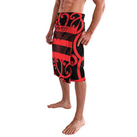 Canterbury Custom Rugby New Zealand Lavalava Aotearoa Maori Pukana Tiki Mascot