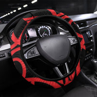Canterbury Rugby New Zealand Steering Wheel Cover Aotearoa Maori Pukana Tiki Mascot