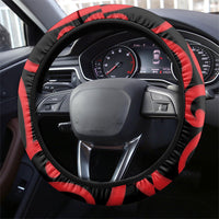 Canterbury Rugby New Zealand Steering Wheel Cover Aotearoa Maori Pukana Tiki Mascot