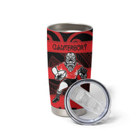 Canterbury Custom Rugby New Zealand Tumbler Cup Aotearoa Maori Pukana Tiki Mascot
