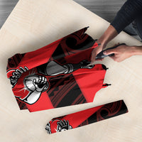 Canterbury Custom Rugby New Zealand Umbrella Aotearoa Maori Pukana Tiki Mascot