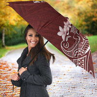 Oxblood Hawaii Umbrella Hammerhead Shark Tattoo Curve Polynesian - Polynesian Pride