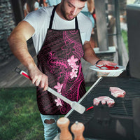 Pink Hawaii Apron Hammerhead Shark Tattoo Curve Polynesian - Polynesian Pride