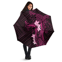 Pink Hawaii Umbrella Hammerhead Shark Tattoo Curve Polynesian - Polynesian Pride