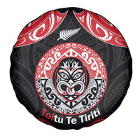 Aotearoa Toitu Te Tiriti Spare Tire Cover Haka Tiki Honour The Treaty