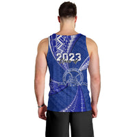 Personalised Tonga Tupou College Men Tank Top Class Of Year Tongan Ngatu Pattern LT14 - Polynesian Pride