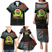 Personalised Penama Day Family Matching Puletasi and Hawaiian Shirt Vanuatu Provinces Polynesian Pattern LT14 - Polynesian Pride